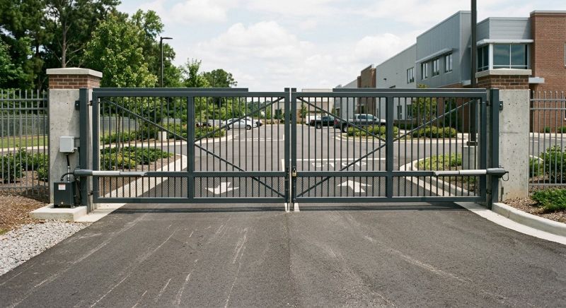 Commercial Gate Installation in Denver, CO