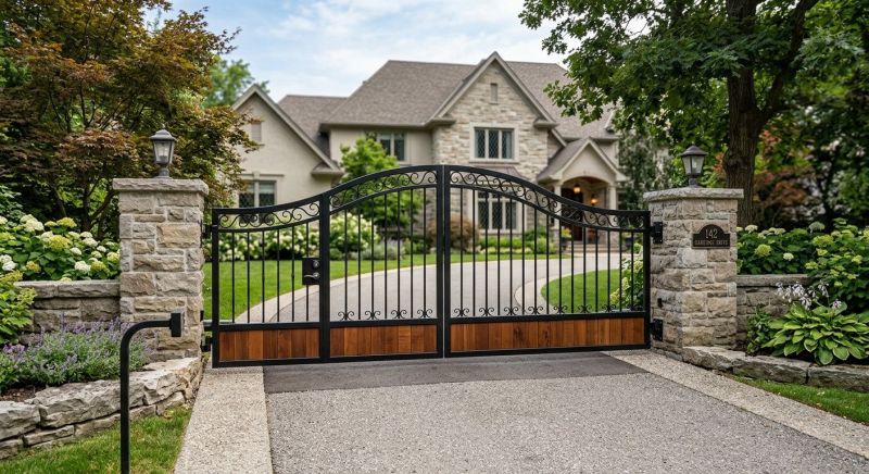 Driveway Fence Installation in Toms River, NJ