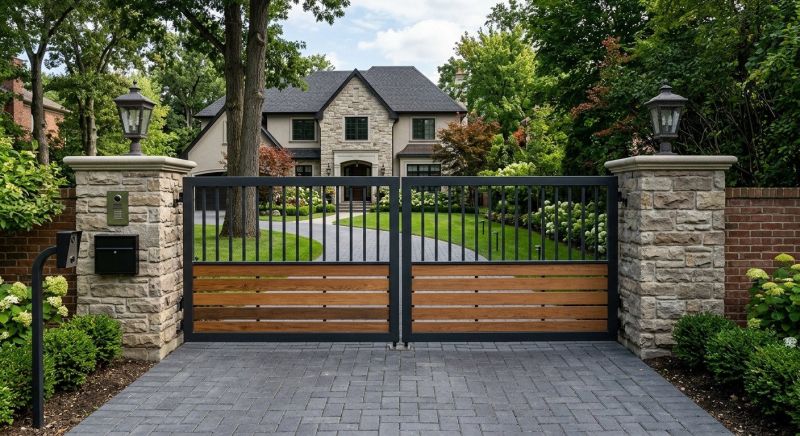 Driveway Gate Replacement in Alpharetta, GA