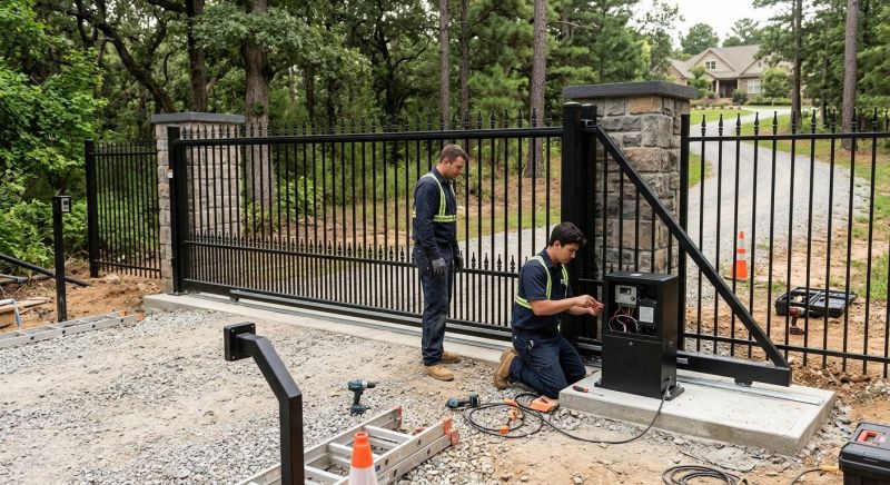 Electric Gate Installation in Toms River, NJ
