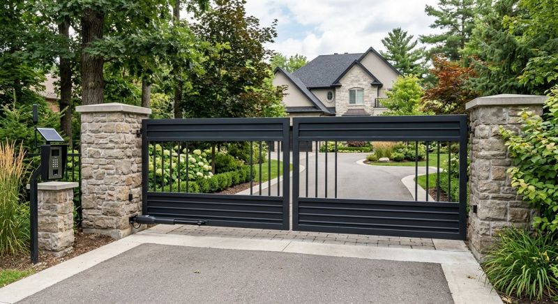 Electronic Gate Installation in Roswell, GA