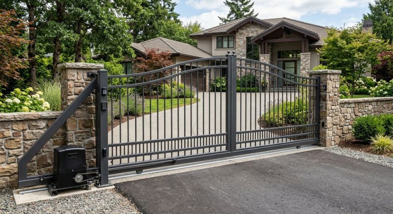 Entrance Gate Installation in Annapolis, MD